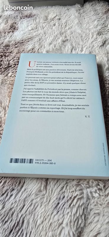 📖 Merci pour ce moment – Valérie Trierweiler – Livre en très bon état (image 2)