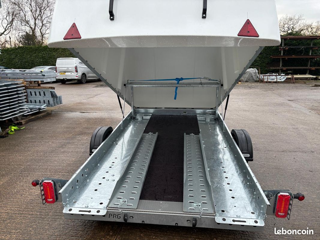 PRG Trailers Minisporter XW - Caterham - Remorque porte voiture fermée 1 ou 2 essieux (image 11)