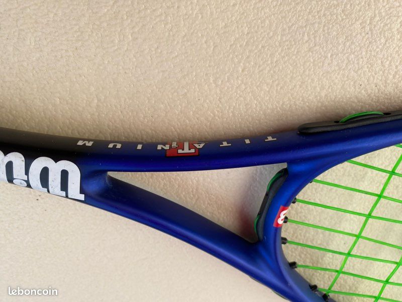 Jeu de 2 raquettes de squash Wilson Titanium (image 5)