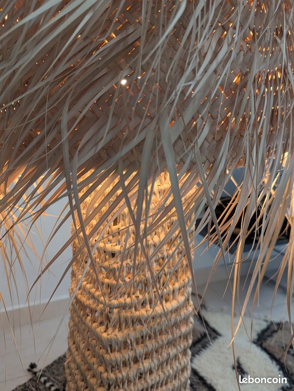 GURU SHOP Lampe De Table/lampe De Table à Bali Fabriquée à La