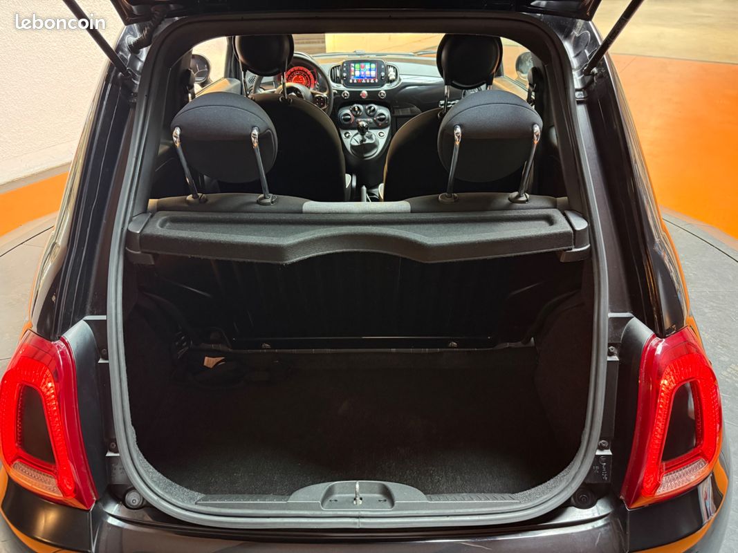FIAT 500 1.2 70 LOUNGE / APPLECARPLAY / RÉGULATEUR - LIMITEUR DE VITESSE / RADAR DE RECUl (image 7)