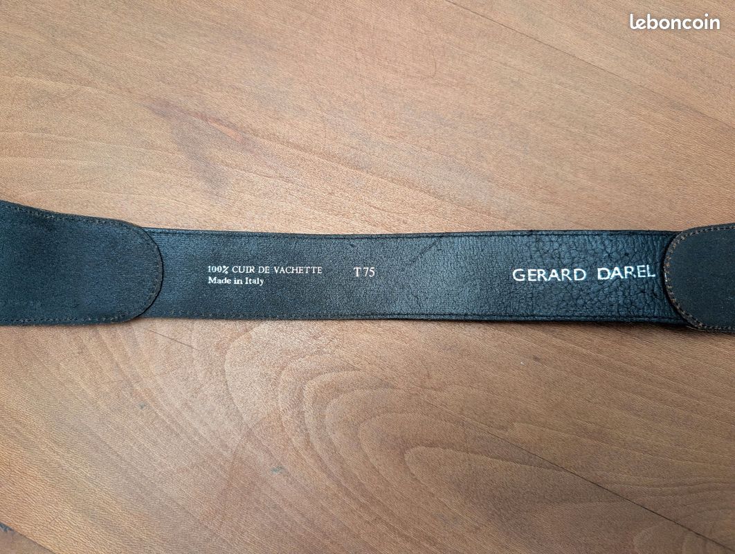 Ceinture cuir GERARD DAREL neuve (image 2)
