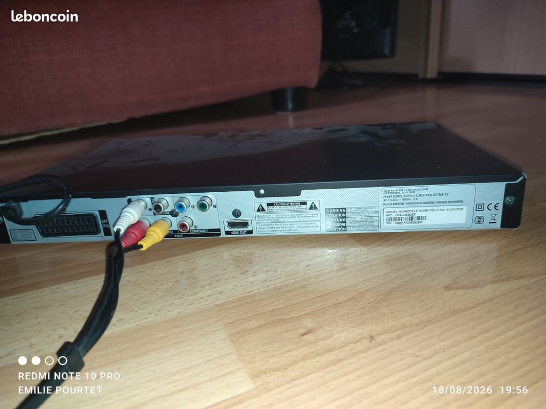 Lecteur DVD Samsung (image 3)