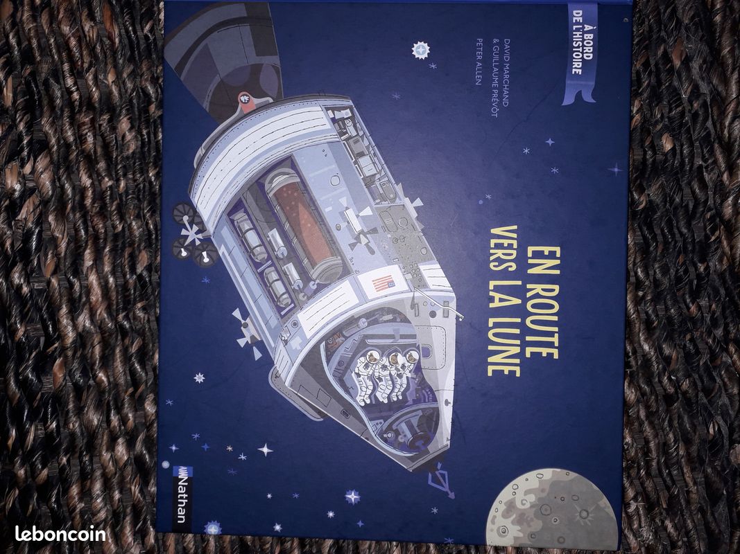 Livre EN ROUTE VERS LA LUNE - Nathan (image 1)