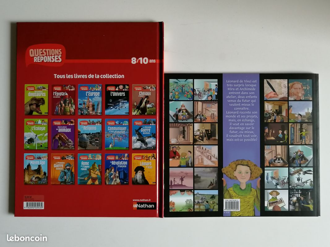 Livre jeunesse une Visite chez Léonard de Vinci (image 2)