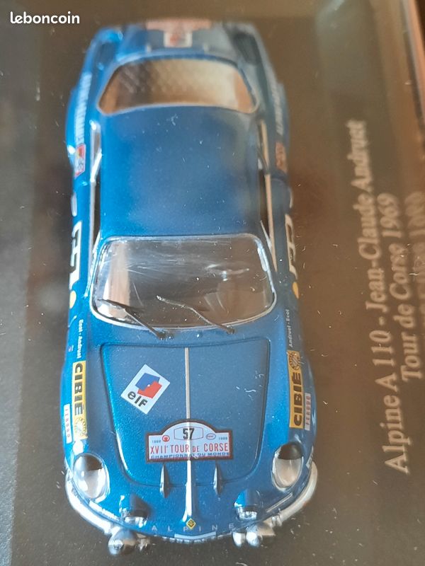 Coffret Alpine A110 Rallye - Tour De Corse 1978 - MINITDC 1/43 - Neuf