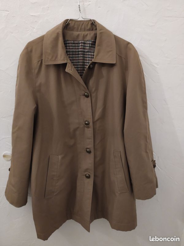 Trench / imperméable taupe (image 1)