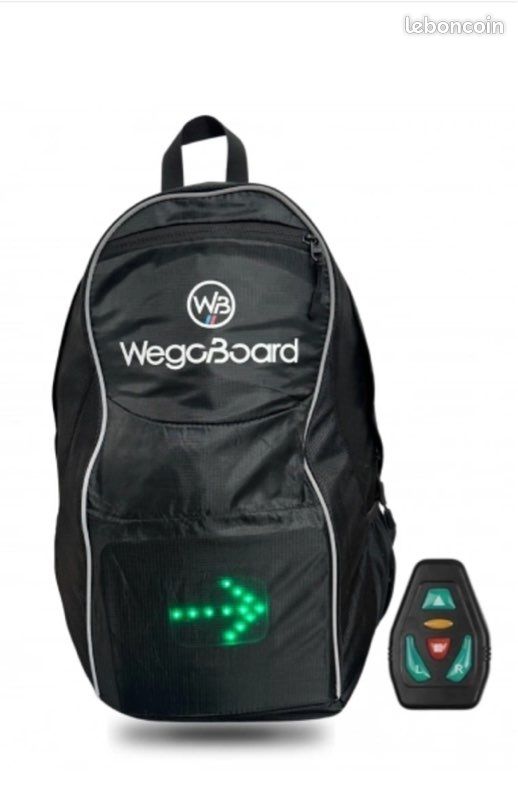 Sac à dos LED clignotant Wegoboard Sport Plein air