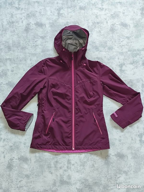 Coupe Vent Decathlon Vetement Randonnee Femme Veste Imperméable Femme  Decathlon Coupe Vent Femme Sport Veste - Main Image