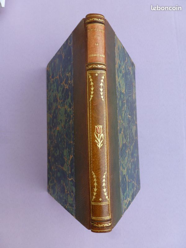 Bibliophilie. LA SAMARITAINE. THEATRE. En trois Tableaux en vers. E. ROSTAND 1910 (image 1)