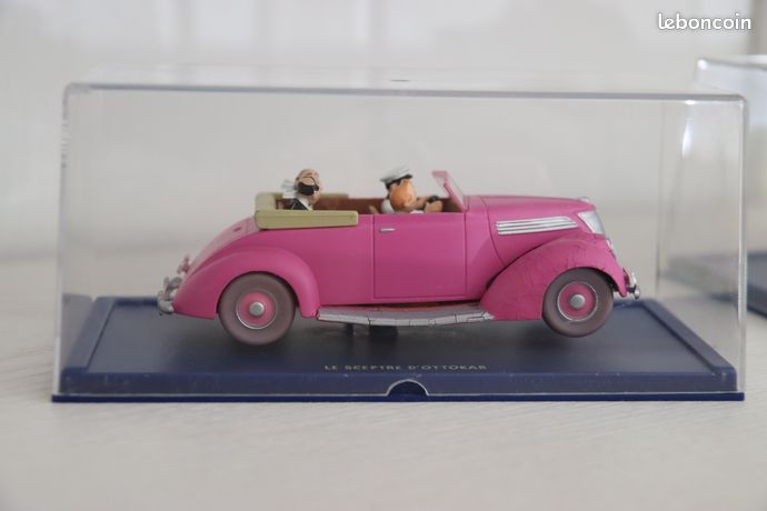 Voitures Tintin Moulinsart 2003 - Lot De 2 Miniatures à L'échelle 1/43, Neuves