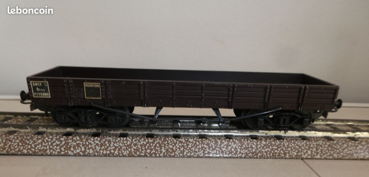 Wagon SMCF Interfrigo - Échelle HO - Tout Métal - Boîte D'Origine - Très Bon État