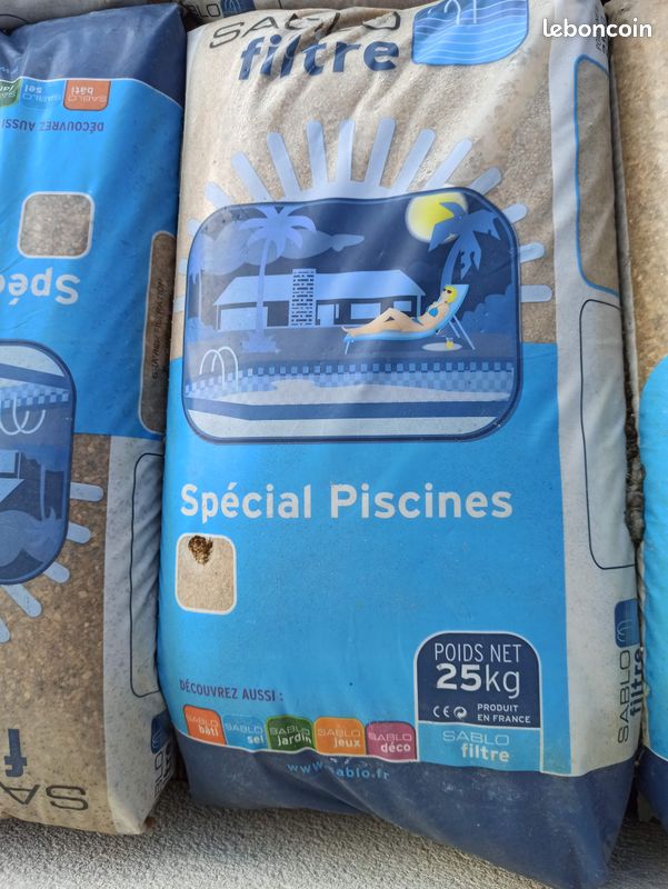 Sable de filtration piscine Bricolage