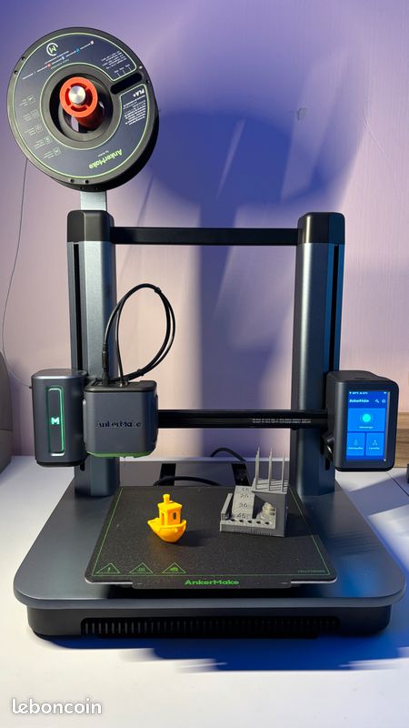 Imprimante 3D AnkerMake M5C avec son carton - Accessoires informatique