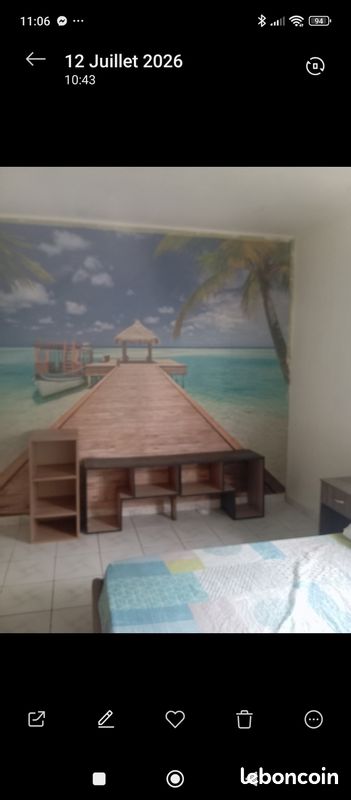 Appartement 3 pièces 40 m² · à Saint-Benoît · 40 m² · 750 €
