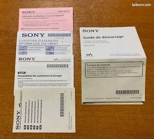 Sony Walkman étanche NWZ-W274S (image 7)