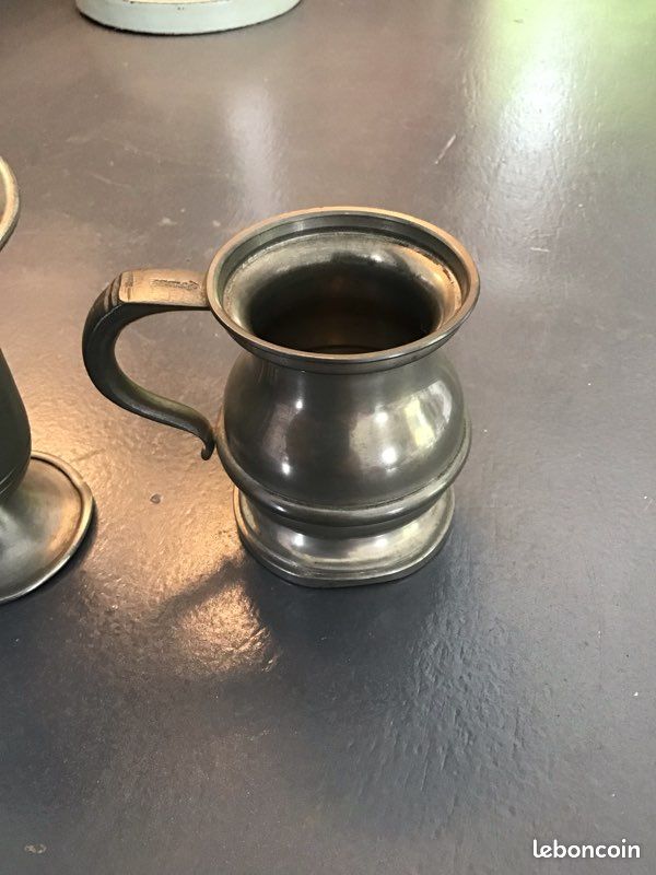 2 petits bibelots en étain (image 3)