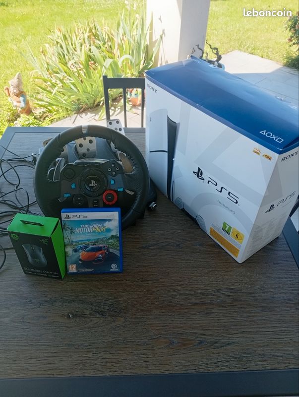 Ps5 + volant Logitech g29 (image 1)