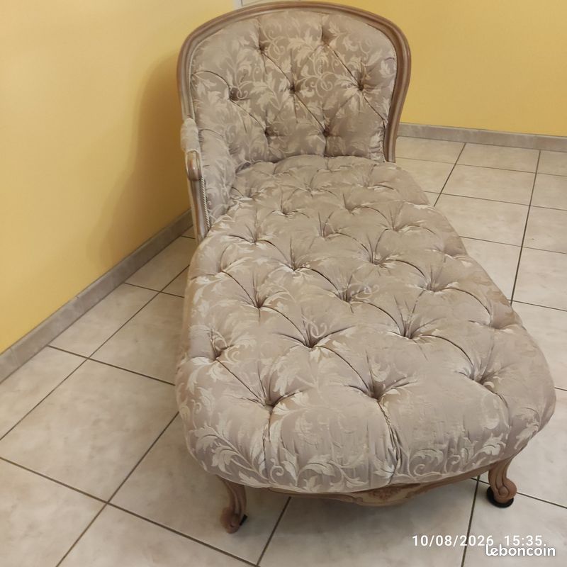 Méridienne de style Régence Louis XV «canapé» (image 1)