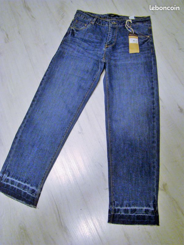Jean femme bleu t40 (image 1)