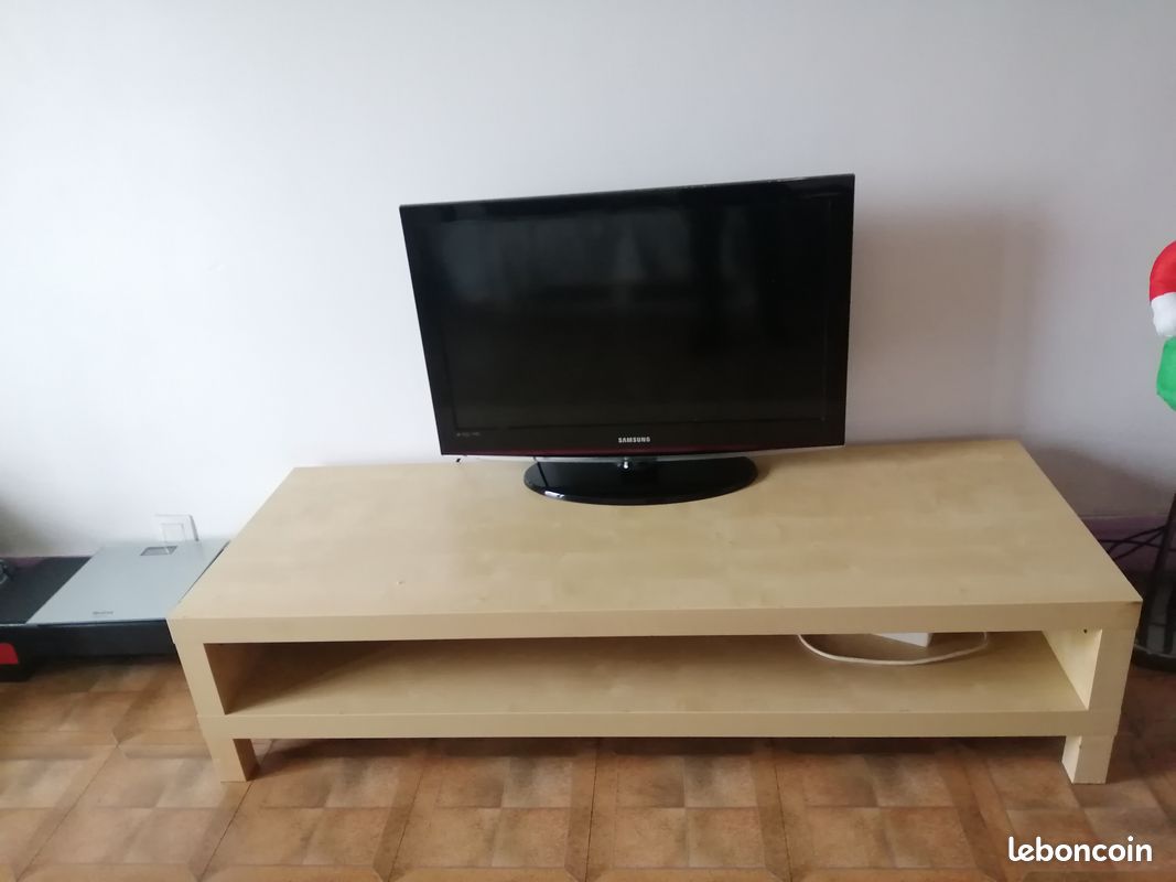 Tv samsung et son meuble tv (image 1)