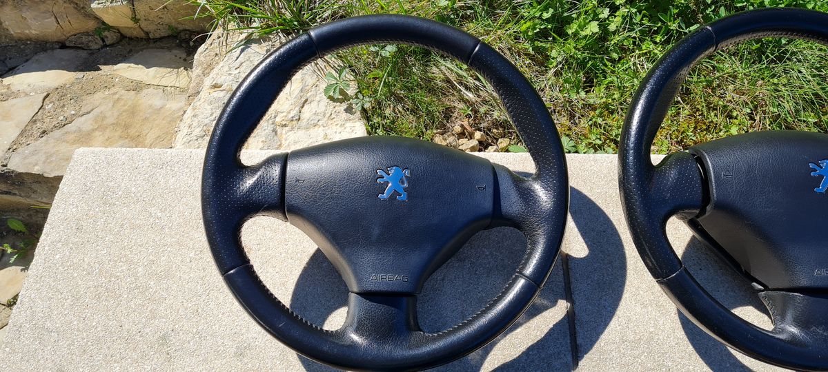 volant cuir peugeot 206