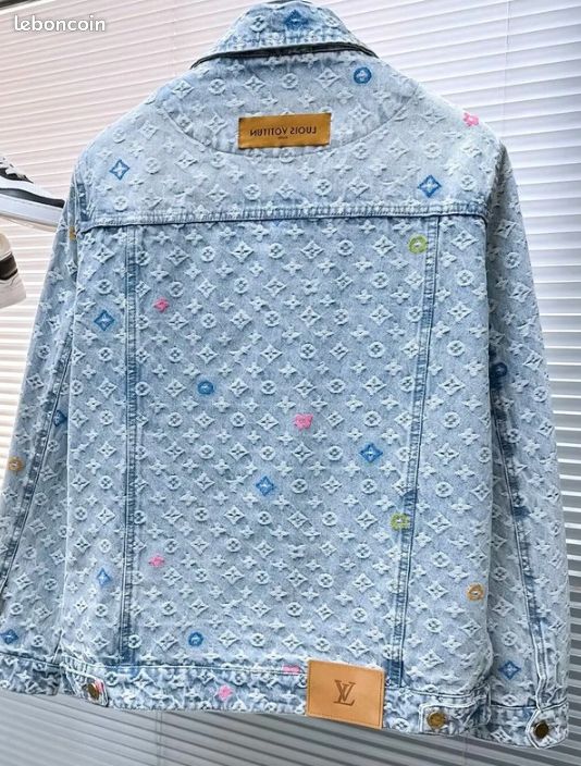 Veste en jean lv pour homme Vêtements