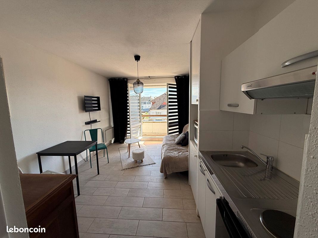 Appartement 1 pièce 19 m² · à Merville-Franceville-Plage · 19 m² · 550 €