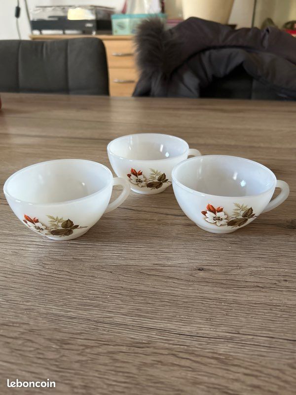Tasses à café arcopal avila opaline (image 1)