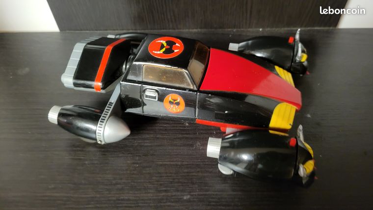 Jouet Popy – Missiles Tête De Chat – Mad Mobile – Inspecteur Gadget – Vintage
