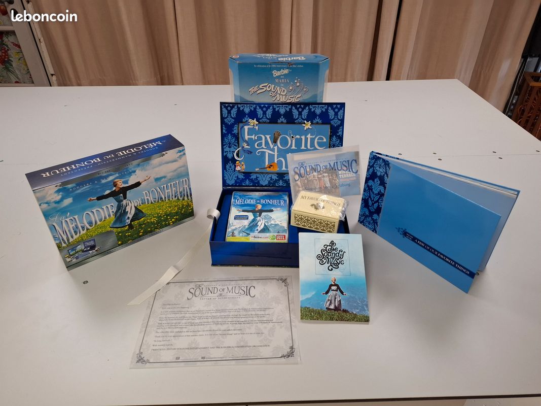 LA MÉLODIE DU BONHEUR — Coffret Prestige 45ème Anniversaire — État NEUF (image 1)