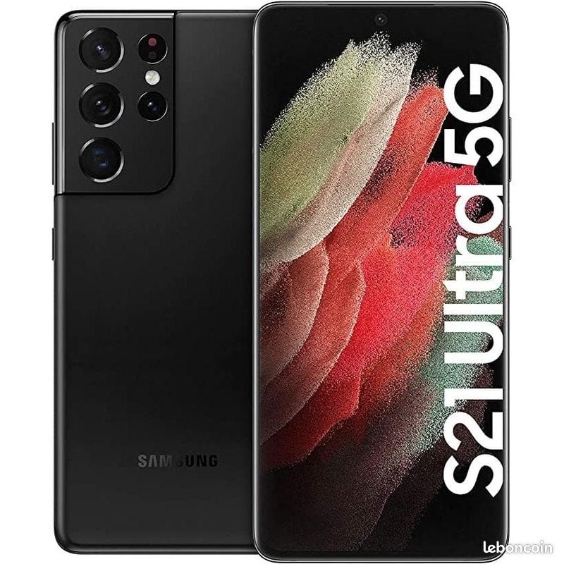 Samsung S21 Ultra /256Go/ 5G - Version Européenne, très bon état (image 1)