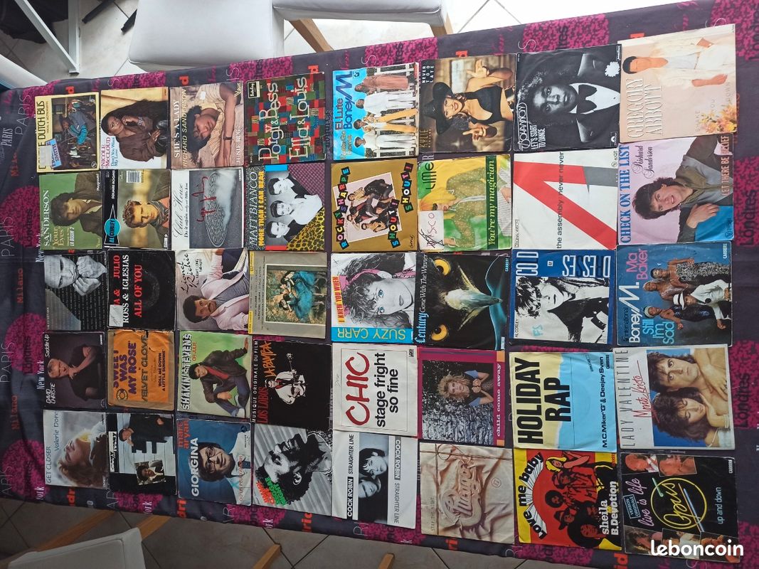 Lot de 280 disques vinyles 45T (image 5)