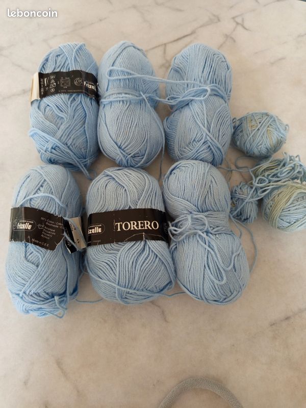 Nvzi Lot De 2 Pelotes De Fil à Tricoter épais Pour Crochet