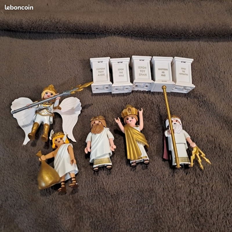 Lot Playmobil History - Dieux Grecs et Antiquité (Zeus, Hermès...) (image 1)