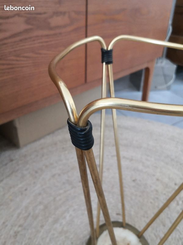 Porte parapluie vintage 50's ceco metall (image 4)