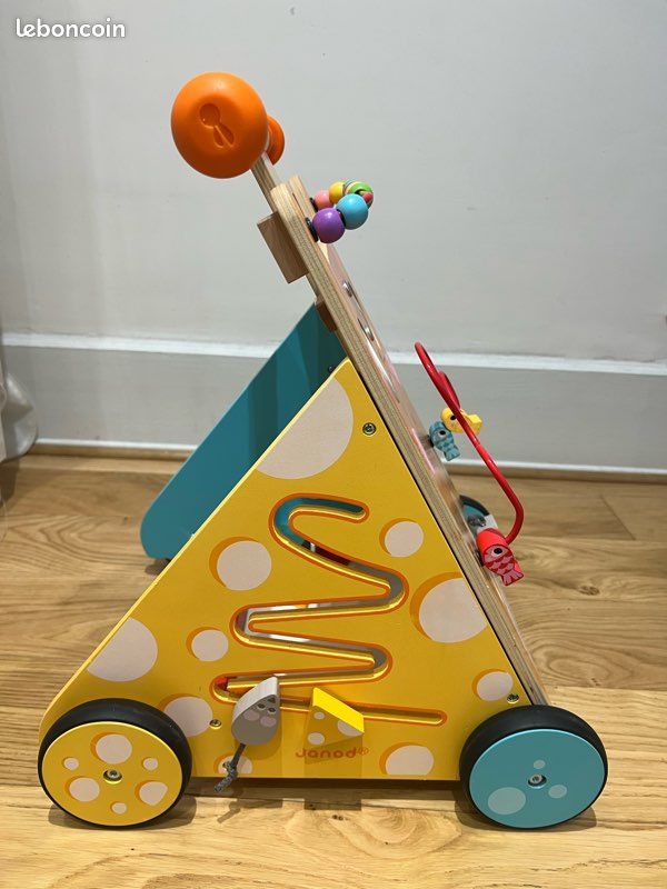 Pousseur Janod Porteur En Bois Janod Vente En Ligne Pour Bébé