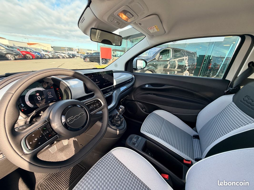 160e/mois Nouvelle Fiat 500 hybrid 1.0 65ch Torino (image 3)