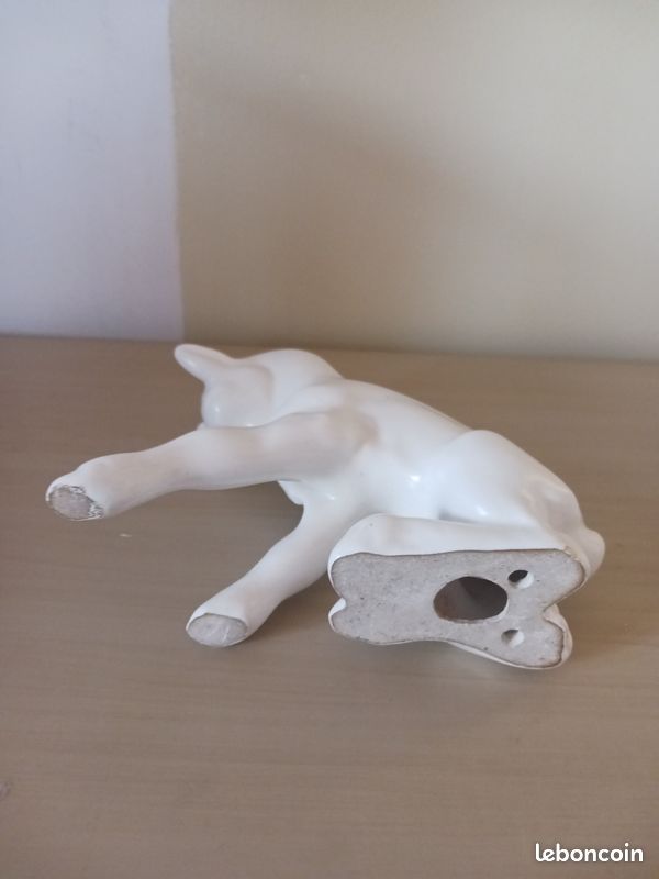 Chevreau blanc en céramique (image 11)