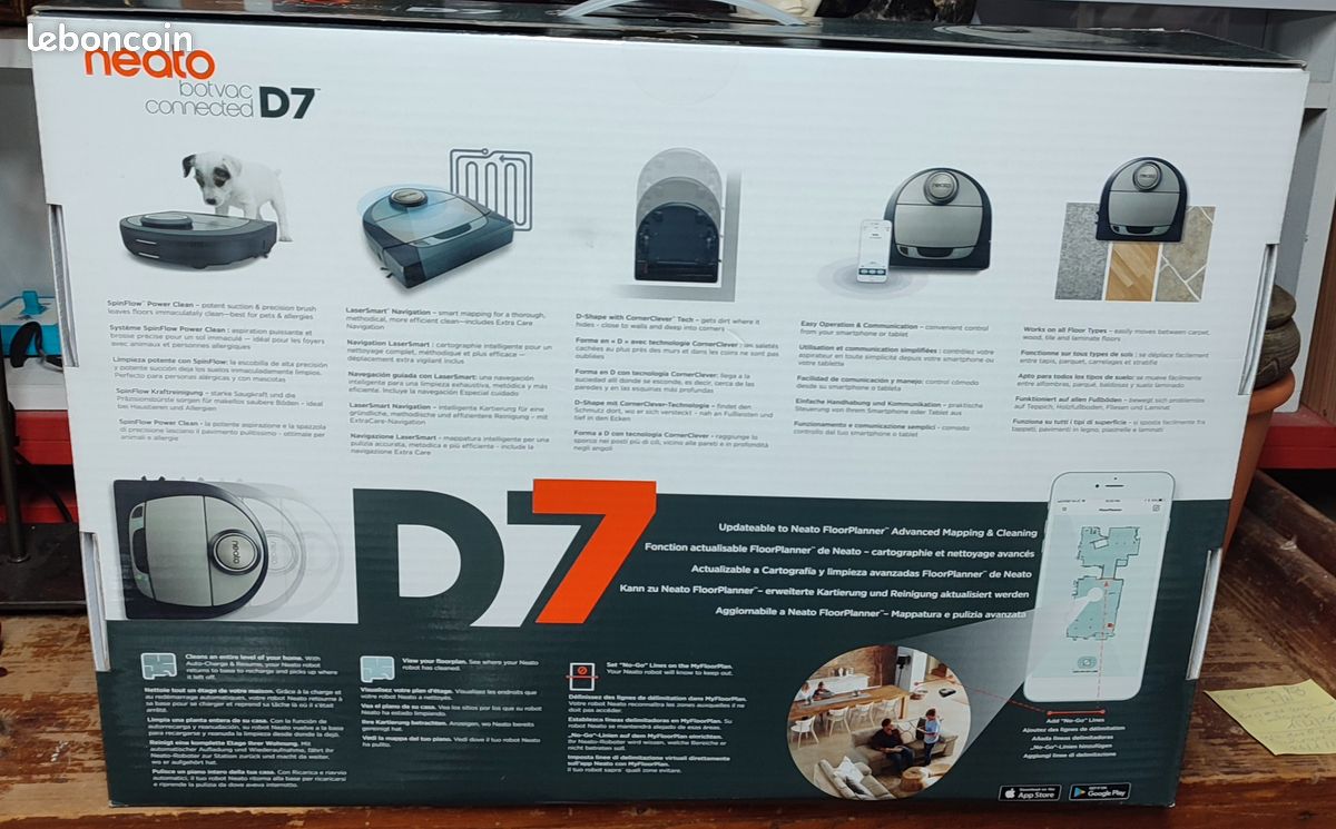Aspirateur Robotics NEATO Botvac D 7 (image 4)