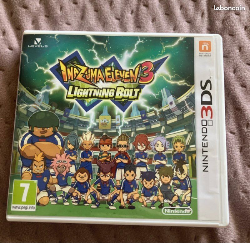Inazuma Eleven 3: Lightning Bolt - Nintendo 3DS (image 1)
