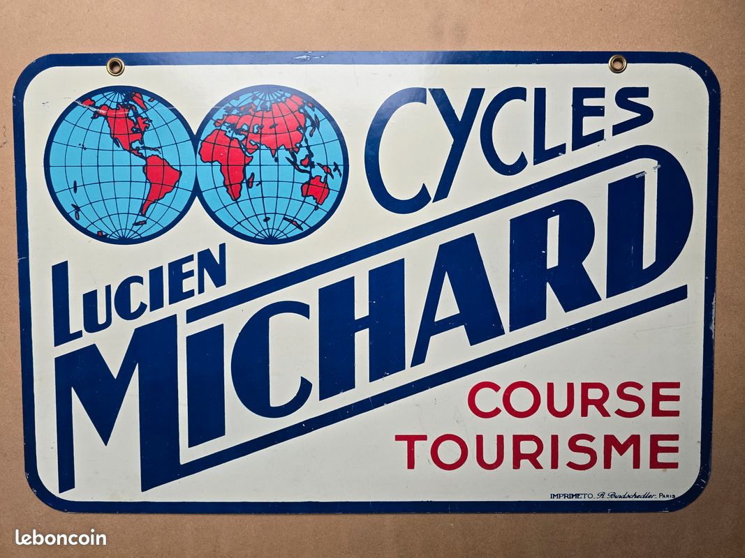Plaque Ancienne Vélo Cycles MADISSON – Collection Cyclisme, Vintage