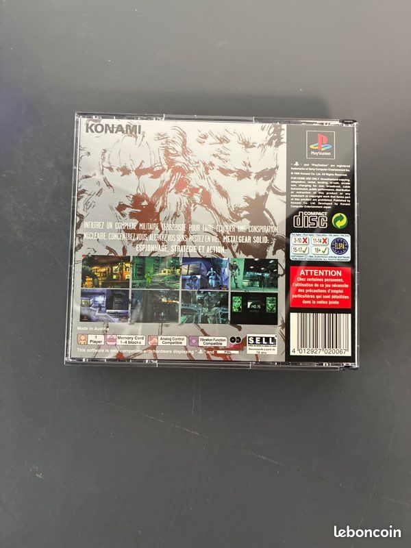 Metal Gear Solid Special Missions PS1 - NEUWERTIG (Neu (gemäss