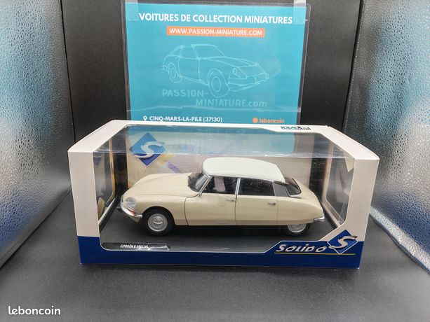 1:18 CITROËN D Special Beige 1972 – Réplique De Collection Avec Portes Ouvrantes Et Roues Directrices – Modèle Miniature Pour Adultes Dès 14 Ans