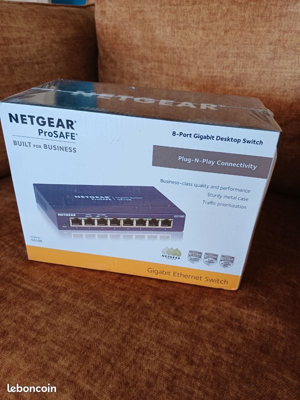 SWITCH Netgear prosafe GS108 (image 1)