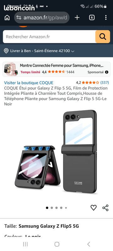 COQUE Étui pour Galaxy Z Flip 5 (image 3)