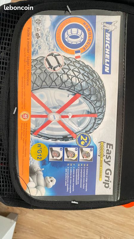 Michelin Easy Grip CATENE DA NEVE G12 185/55-15 195/50-15 175/65-14  175/70-14