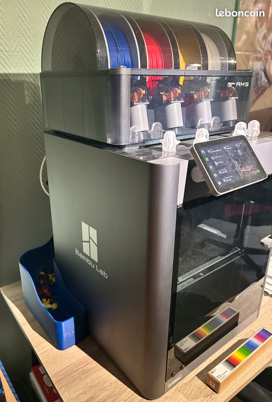 🖨️ Imprimante 3D Bambu Lab X1-Carbon + AMS + 4 bobines (image 2)