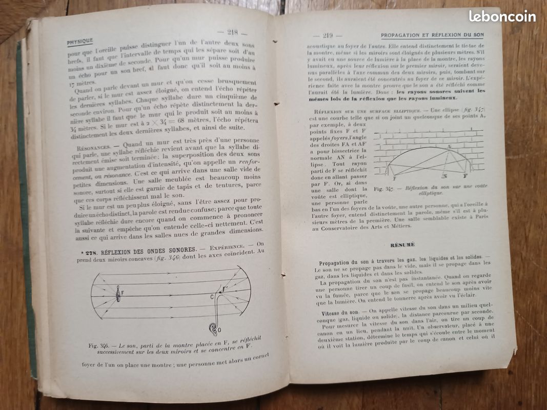 PHYSIQUE ET CHIMIE 2°an Billard Touren Enseignement Primaire et supérieur Librairierier Félix Juven 1910 (image 9)
