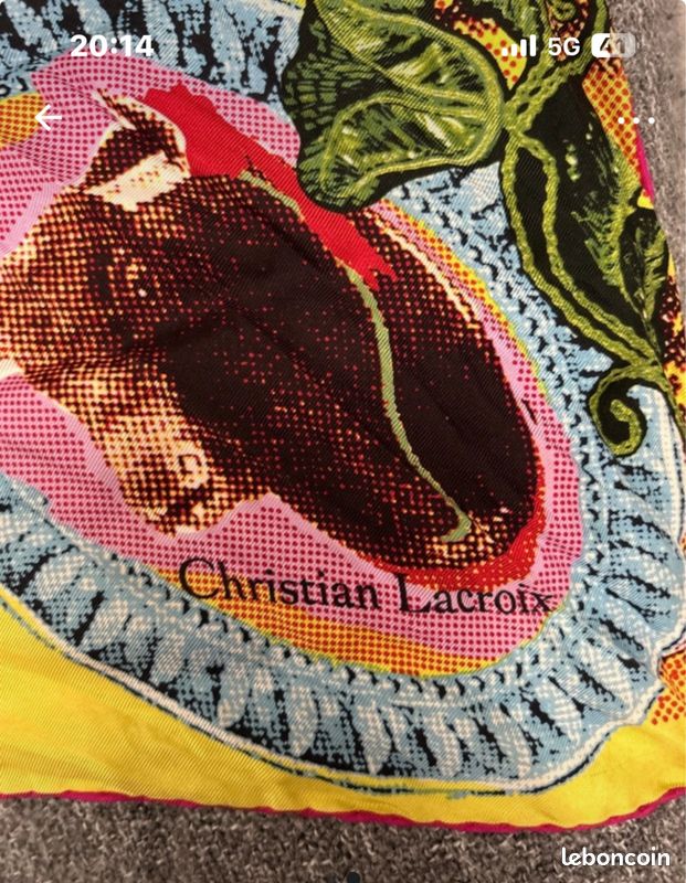 Foulard Christian Lacroix (image 1)